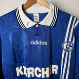 FC Schalke 04 1996 Heimtrikot – Anderbrügge #8 – Kärcher – Adidas (XL)