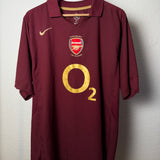 Arsenal 2005/06 Jubiläum-Heimtrikot – Highbury 1913–2006 – XL