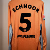 VfL Wolfsburg 2002/03 Away Shirt – Schnoor #5 – XXL – Player Version (likely match-worn)