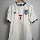 England 2000 Heimtrikot – David Beckham #7 (XL)