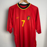 Belgien Heimtrikot – Marc Wilmots #7 (L)