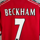 Manchester United 1998/99 Heimtrikot – SHARP – XL
