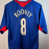Manchester United 2005/06 Auswärtstrikot – Rooney – L