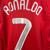 Manchester United 2007/08 Heimtrikot – Cristiano Ronaldo