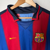 FC Barcelona 2003/04 Heimtrikot – Ronaldinho #10 (XL)