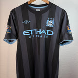 Manchester City 2012/13 Drittes Trikot – Tevez #32 – Champions Patches