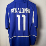 Brasilien 2002 Auswärtstrikot – Ronaldinho – XL