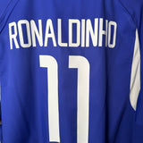 Brasilien 2002 Auswärtstrikot – Ronaldinho – XL