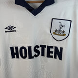 Tottenham Hotspur 1993/94 Home Shirt – Holsten – Klinsmann Era – XL