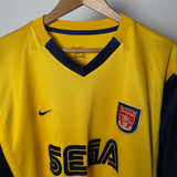 Arsenal Auswärtstrikot 1999 – Henry #14 – Sega – Nike – Größe XXL