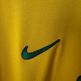 Brasilien 1998 Heimtrikot – Ronaldo #9 – Nike (L)
