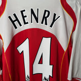 Arsenal Heimtrikot 2004/05 – Henry #14 – Nike – Größe XL