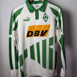DEFEKT! Werder Bremen 1994 Heimtrikot LS – Puma (S)