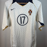 Portugal 2004 Away Jersey – Ronaldo #17 – S/M