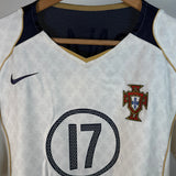 Portugal 2004 Away Jersey – Ronaldo #17 – S/M