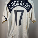 Portugal 2004 Away Jersey – Ronaldo #17 – S/M