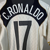 Portugal 2004 Away Jersey – Ronaldo #17 – S/M