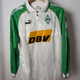 🟢⚪ Werder Bremen 1995/96 Heimtrikot LS – Puma (S)