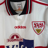 VfB Stuttgart 1996/97 Heimtrikot – Südmilch – M