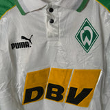 🟢⚪ Werder Bremen 1995/96 Heimtrikot LS – Puma (S)