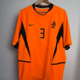 Niederlande 2002 Heimtrikot – Jaap Stam #3 (L)