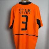Niederlande 2002 Heimtrikot – Jaap Stam #3 (L)