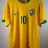 Brasilien 2006 Heimtrikot – Ronaldinho – Größe L