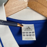 FC Schalke 04 Reissue Trikot 2007 – UEFA-Cup-Sieger 1997 Mailand – Adidas – L 🔵⚪🏆