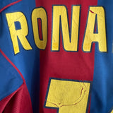 🔵🔴 FC Barcelona 2004/05 Heimtrikot – Ronaldinho #10 – Nike