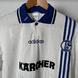 FC Schalke 04 1996/97 Auswärtstrikot – Kärcher – Adidas S