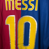 FC Barcelona 2008/09 Heimtrikot Langarm – Messi #10 – XL