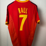 Spanien 2002 Heimtrikot – Raúl #7 (M)