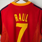 Spanien 2002 Heimtrikot – Raúl #7 (M)