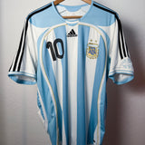 🇦🇷 Argentinien 2006 Heimtrikot – Juan Román Riquelme #10 – Adidas (L)