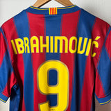 FC Barcelona 2009/10 Heimtrikot – Nike – IBRAHIMOVIĆ #9 (M)