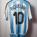 🇦🇷 Argentinien 2006 Heimtrikot – Juan Román Riquelme #10 – Adidas (L)
