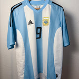 🇦🇷 Argentinien 2002 Heimtrikot – Gabriel Batistuta #9 – Adidas (L)