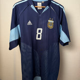 🇦🇷 Argentinien 2004 Heimtrikot – Juan Román Riquelme #10 – Adidas (XL)