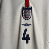 England 2004 Heimtrikot – Steven Gerrard #4 (S)