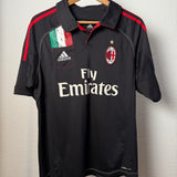 ⚫🔴 AC Milan 2012/13 Third Trikot – Mario Balotelli #45 – Adidas (L)