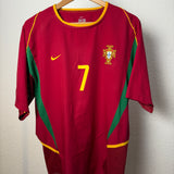 🇵🇹 Portugal 2002 Heimtrikot – Luís Figo #7 – Nike (L)