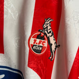 1. FC Köln 1995/96 Heimtrikot – #11 – Puma – XL 🔴⚪🐐