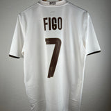 Inter Mailand Auswärts Trikot Set | Figo #7 | 2008/09 M