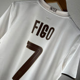 Inter Mailand Auswärts Trikot Set | Figo #7 | 2008/09 M