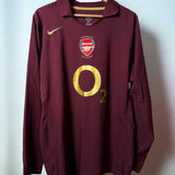 Arsenal London 2005/06 Heimtrikot „Highbury“ – Nike – HENRY #14 – Langarm –  (XL)