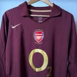 Arsenal London 2005/06 Heimtrikot „Highbury“ – Nike – HENRY #14 – Langarm –  (XL)