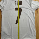 Inter Mailand Auswärts Trikot Set | Figo #7 | 2008/09 M