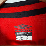 Manchester United Heimtrikot 2001/02 – Beckham #7 – Umbro – Größe L
