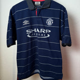 Manchester United 1998/99 Auswärtstrikot – Beckham #7 (M)