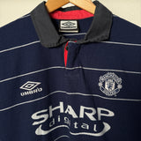 Manchester United 1998/99 Auswärtstrikot – Beckham #7 (M)